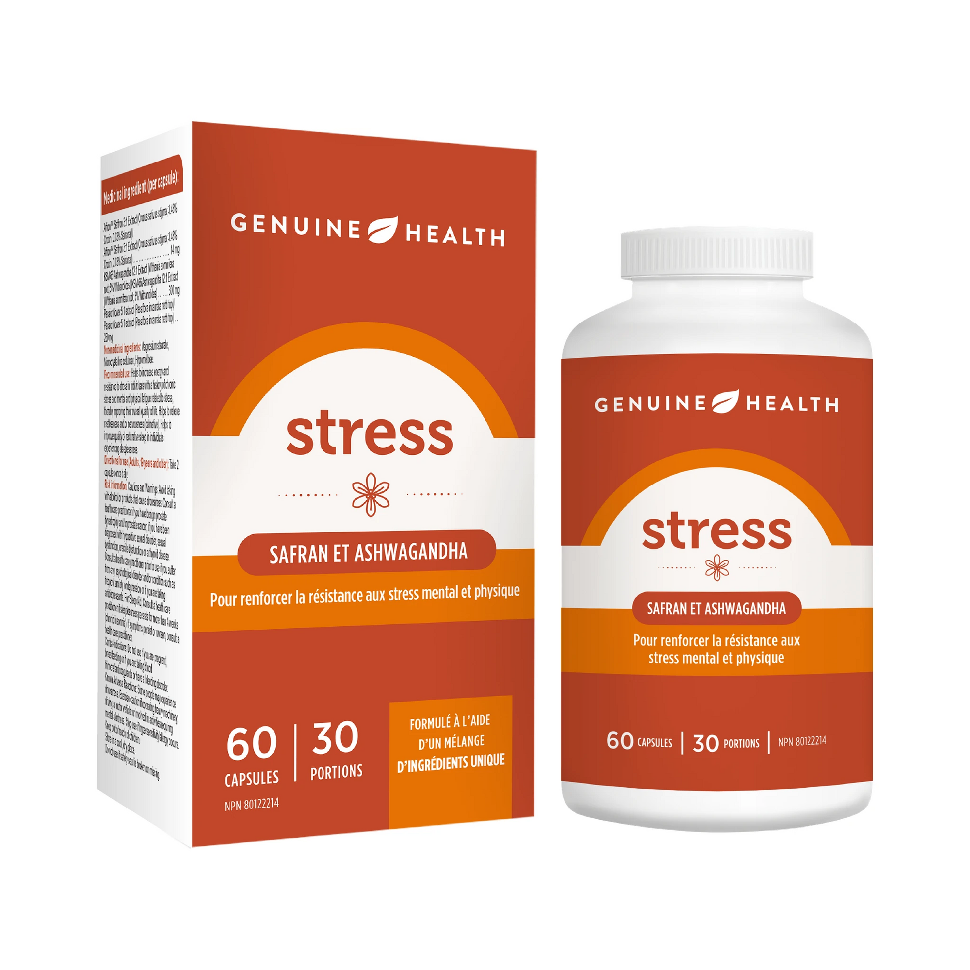 Genuine Health Stress 60 Capsules