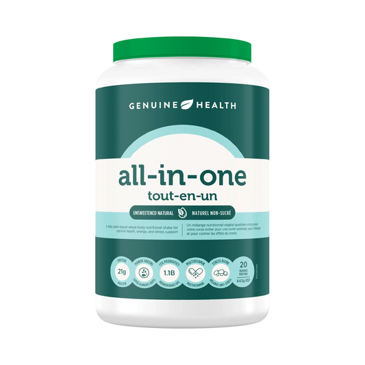 Genuine Health all-in-one Unsweetened Natural Stevia Free 643g