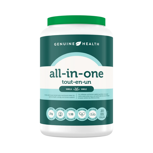Genuine Health all-in-one vanilla 675g