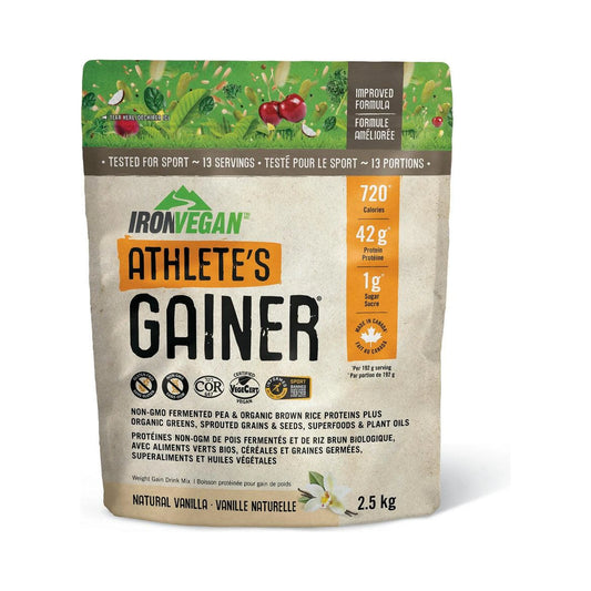 Iron Vegan Athlete's Gainer Vanilla 2.5kg