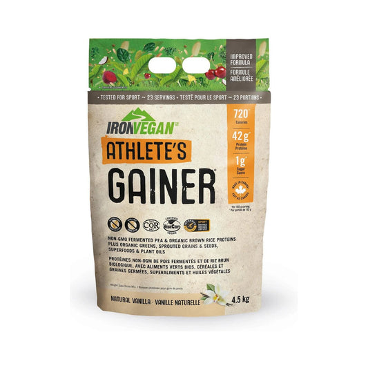 Iron Vegan Athlete's Gainer Vanilla 4.5kg