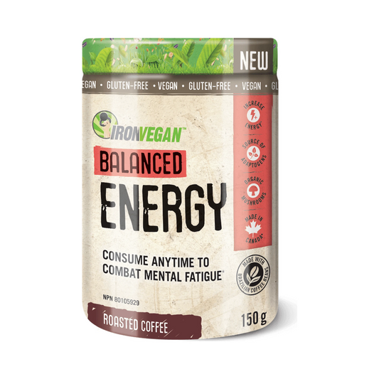 Iron Vegan Balanced Energy Roasted Coffee 150g