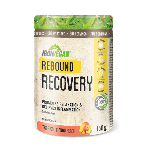 Iron Vegan Rebound Recovery Tropical Mango Peach 150g