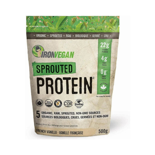 Iron Vegan Sprouted Protein Vanilla 500g