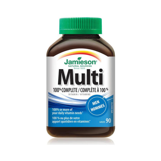 Jamieson 100% Complete Multivitamin for Men 90 Caplets