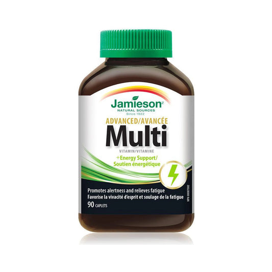 Jamieson Advanced Multivitamin + Energy Support 90 Caplets