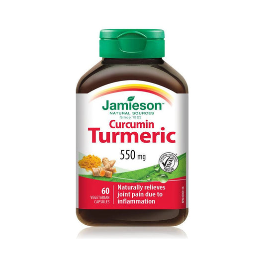Jamieson Curcumin Turmeric 550mg 60 Capsules