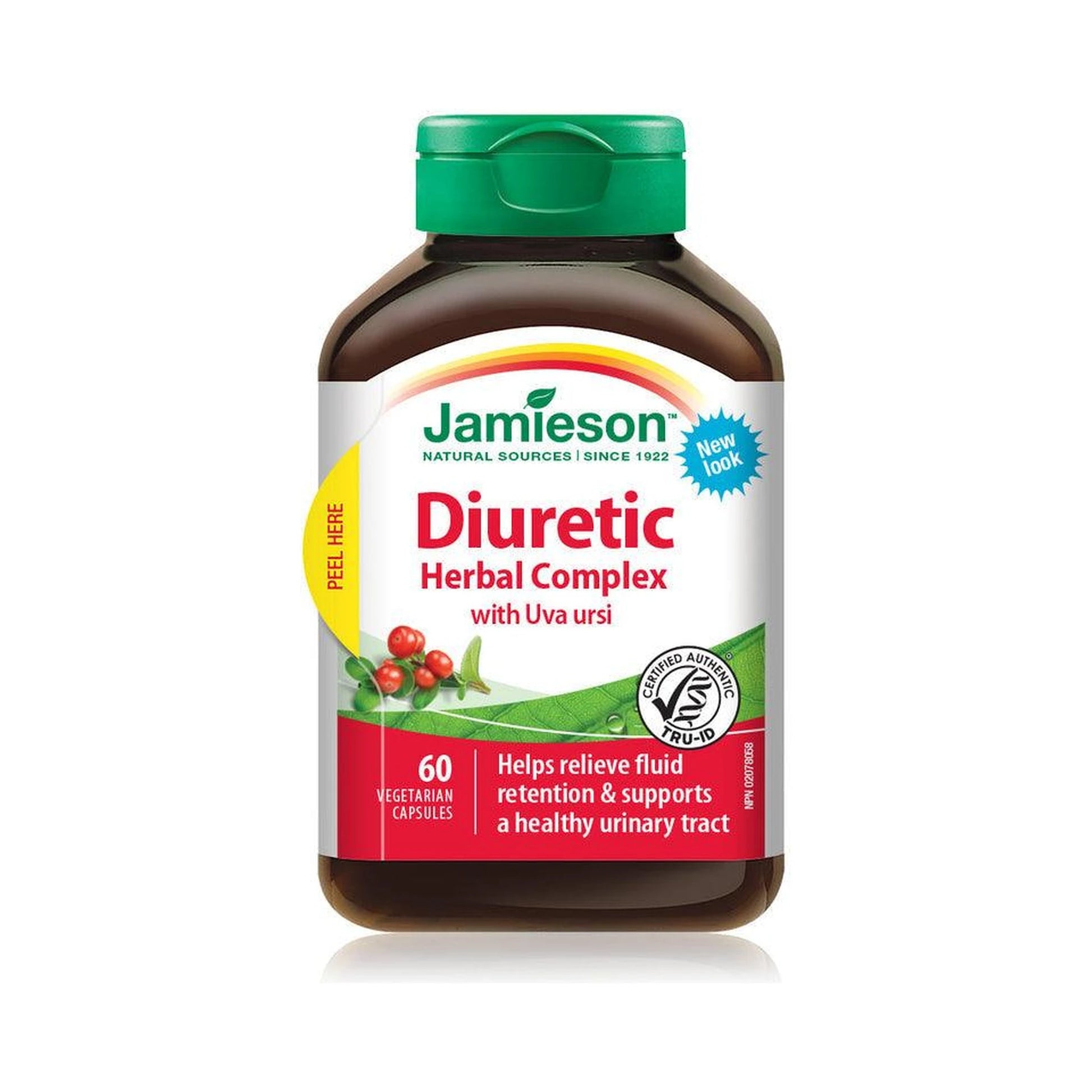 Jamieson Diuretic Herbal Complex with Uva ursi 60 Capsules