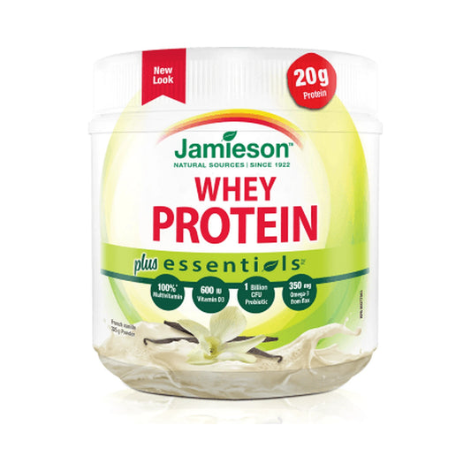 Jamieson Essentials plus Protein French Vanilla Powder 11 Servings