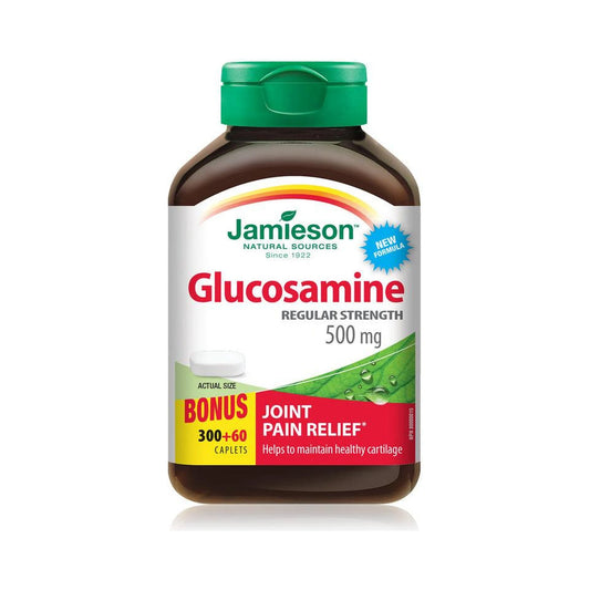 Jamieson Glucosamine 500mg BONUS SIZE 360 Caplets