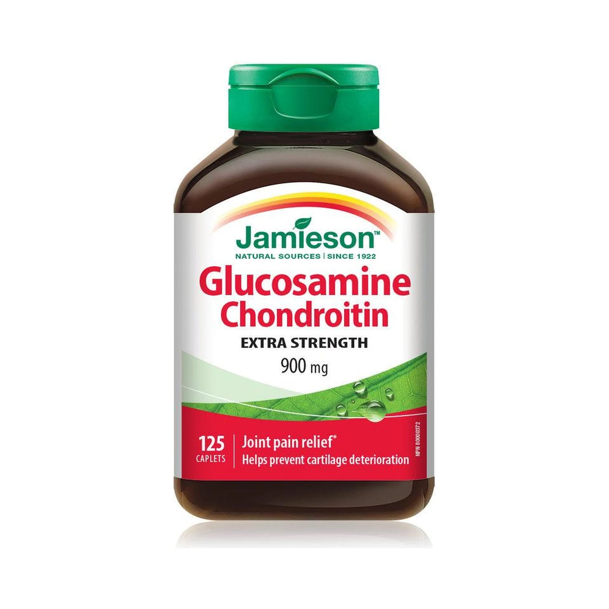 Jamieson Glucosamine Chondroitin Extra Strength 900mg 125 Caplets