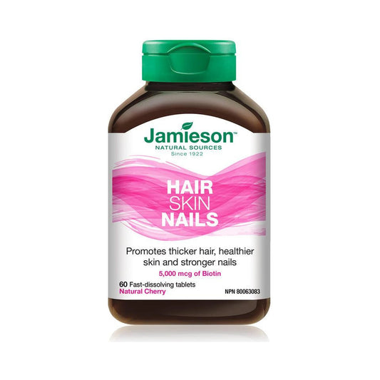 Jamieson Hair Skin Nails Natural Cherry 60 Tablets