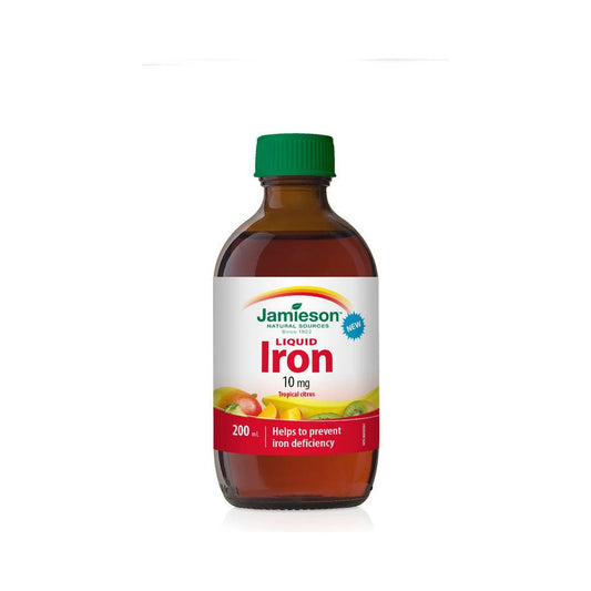 Jamieson Iron Liquid 10mg Tropical Citrus 200mL