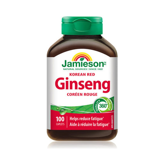 Jamieson Korean Red Ginseng 100 Caplets