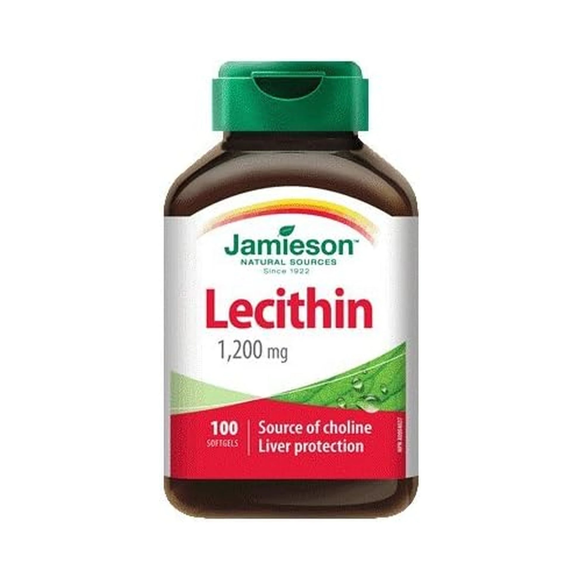 Jamieson Lecithin 1200mg 100 Softgels