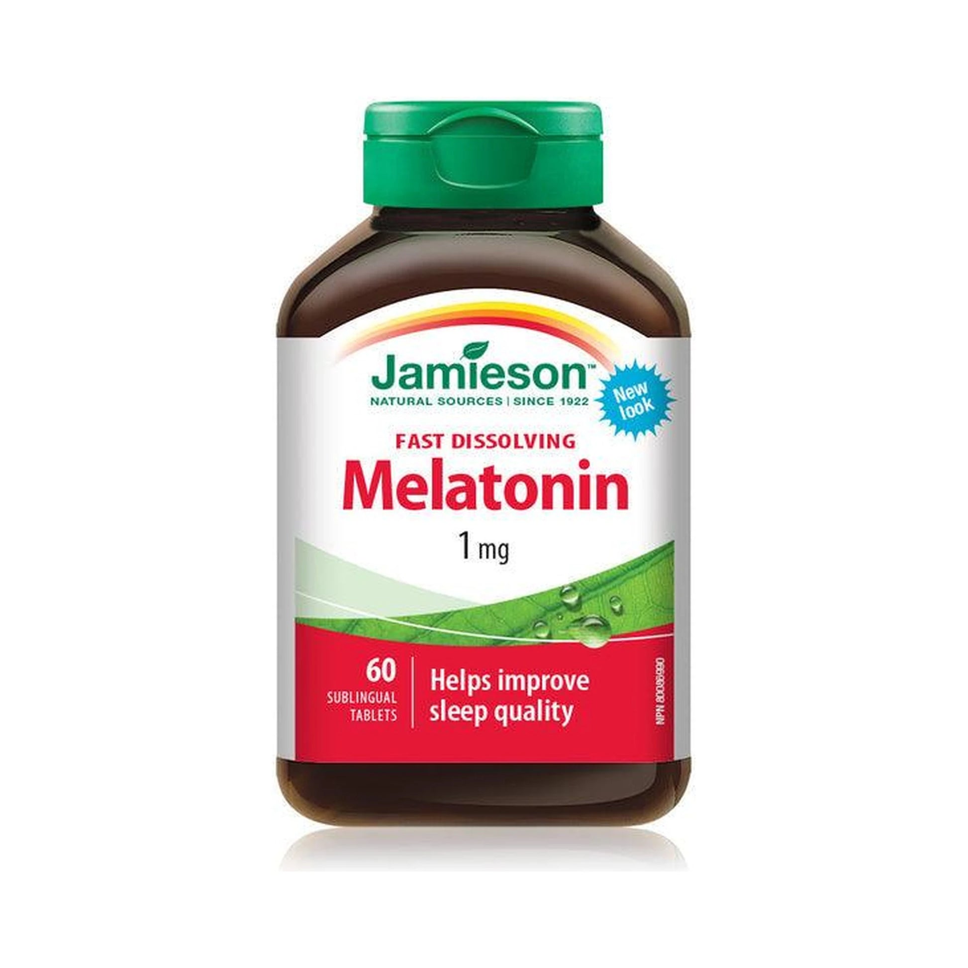 Jamieson Melatonin 1mg 60 Fast Dissolving Sublingual Tablets