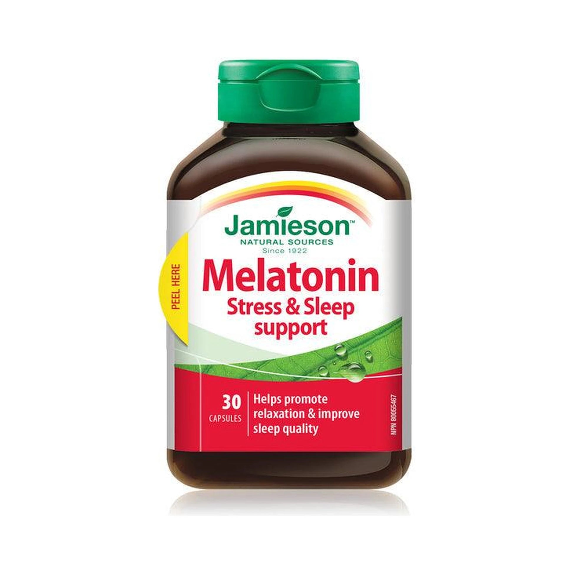 Jamieson Melatonin Stress & Sleep Support 30 Capsules