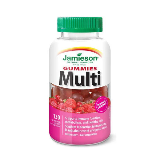 Jamieson Multivitamin for Women Mixed Berry 130 Gummies
