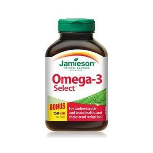 Jamieson Omega-3 Select BONUS SIZE 200 Softgels