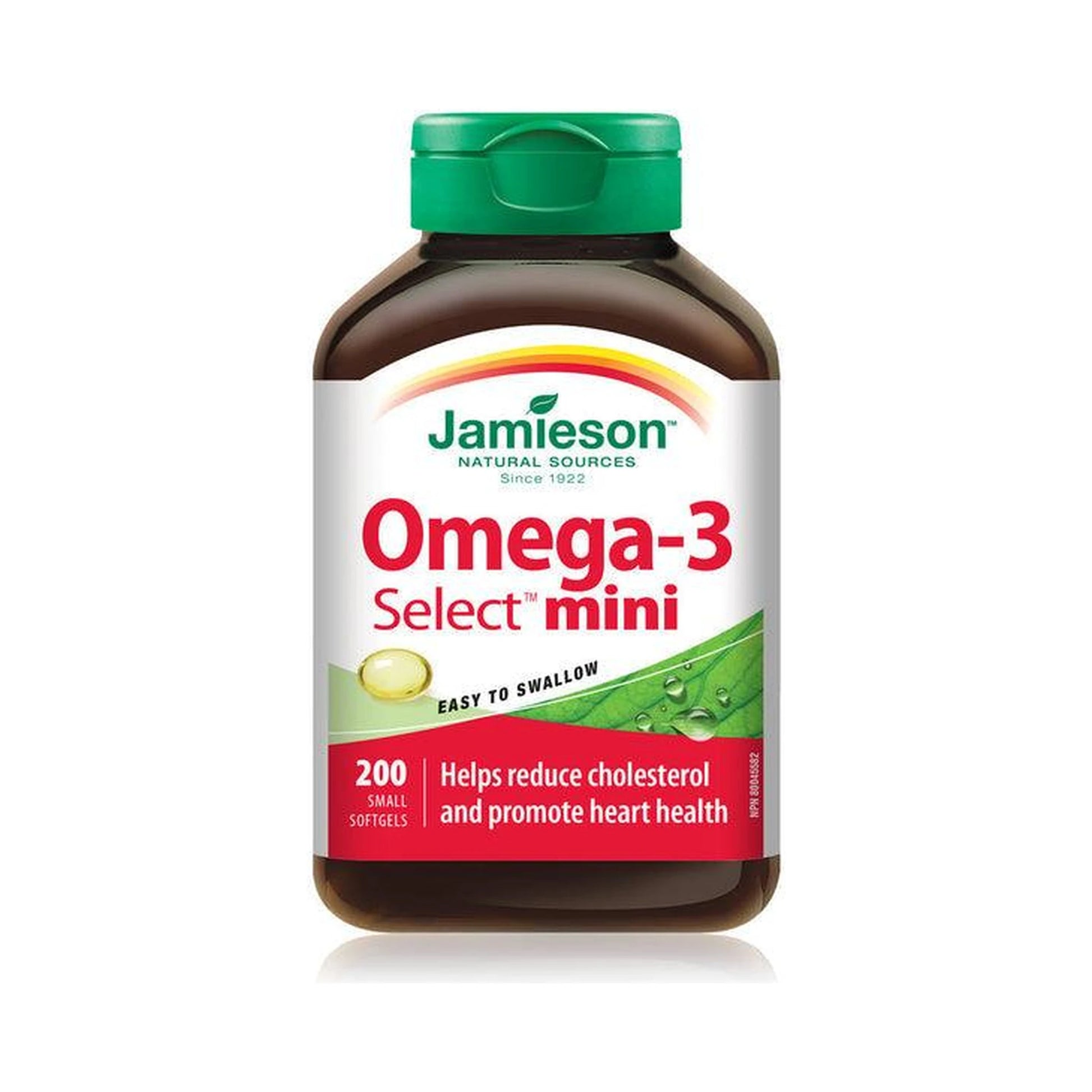 Jamieson Omega-3 Select Mini 200 Softgels