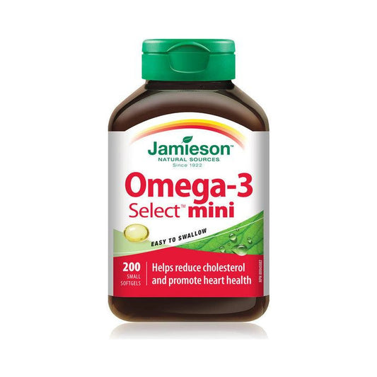 Jamieson Omega-3 Select Mini 200 Softgels