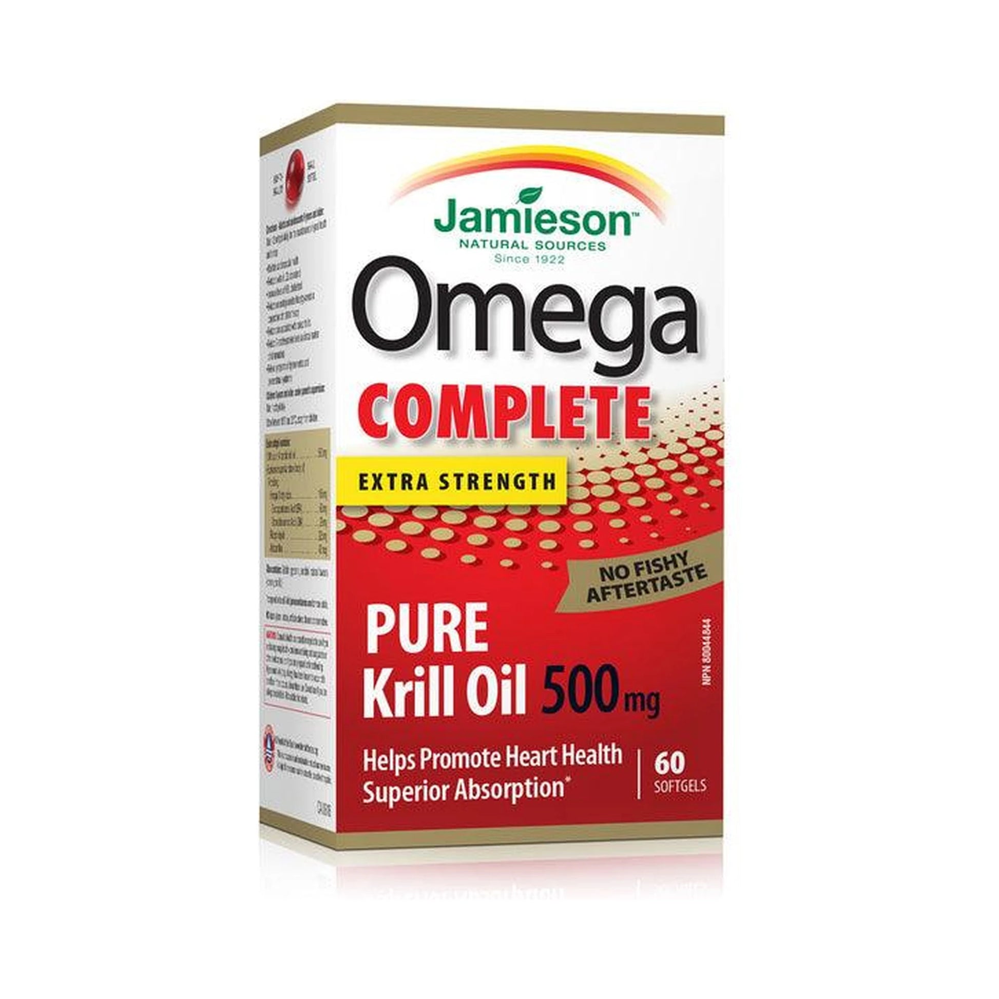 Jamieson Omega Complete Super Krill 500mg 60 Softgels