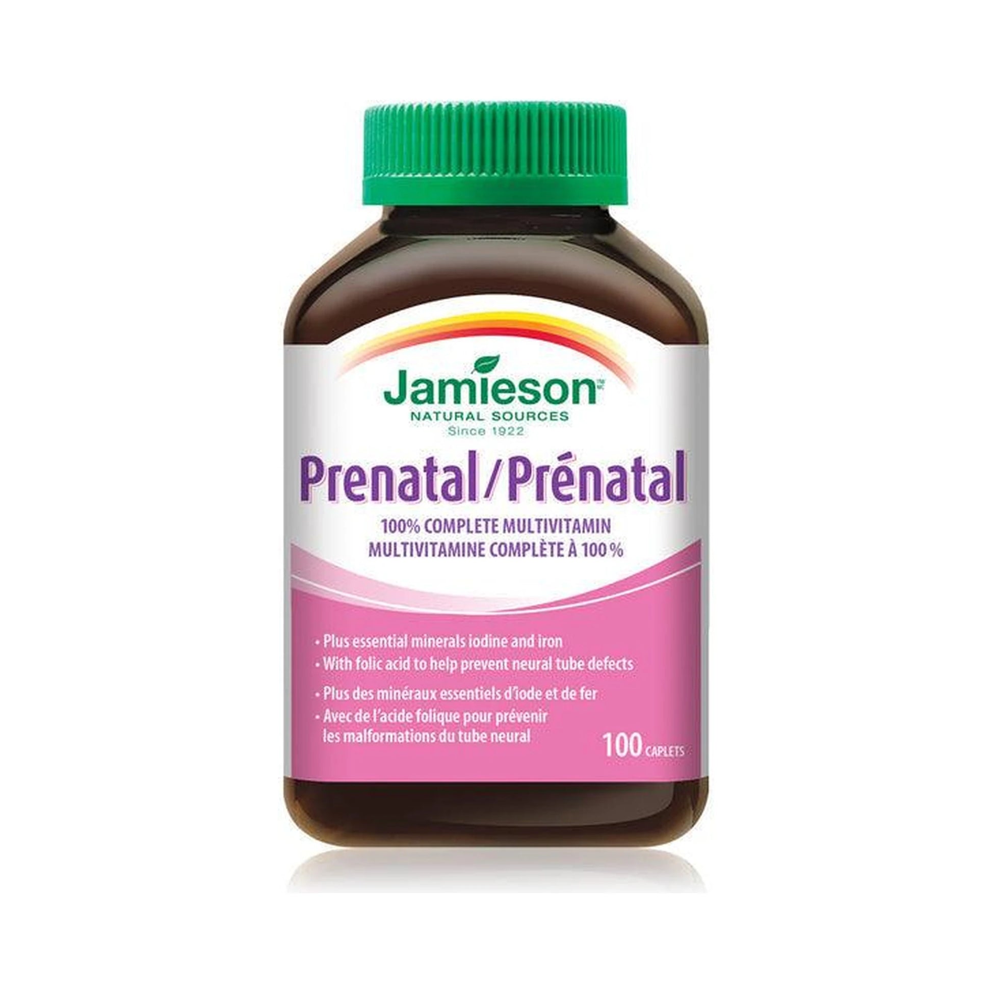 Jamieson Prenatal 100% Complete Multivitamin 100 Caplets