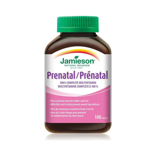 Jamieson Prenatal 100% Complete Multivitamin 100 Caplets