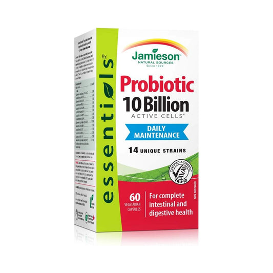 Jamieson Probiotic 10 Billion 60 Capsules