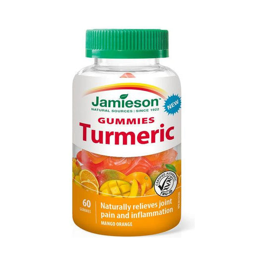 Jamieson Turmeric Mango Orange 60 Gummies