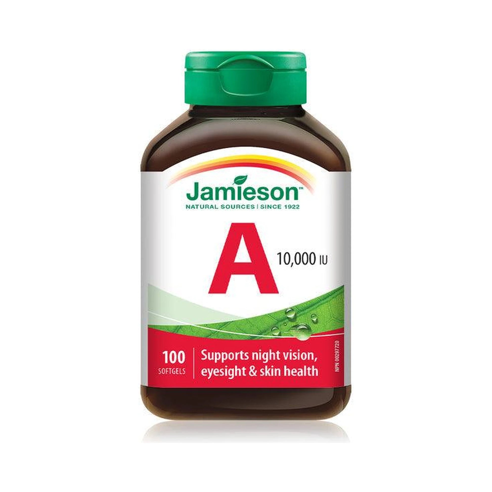 Jamieson Vitamin A 10,000IU 100 Softgels