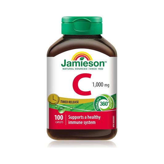 Jamieson Vitamin C 1,000mg Timed Release 100 Caplets