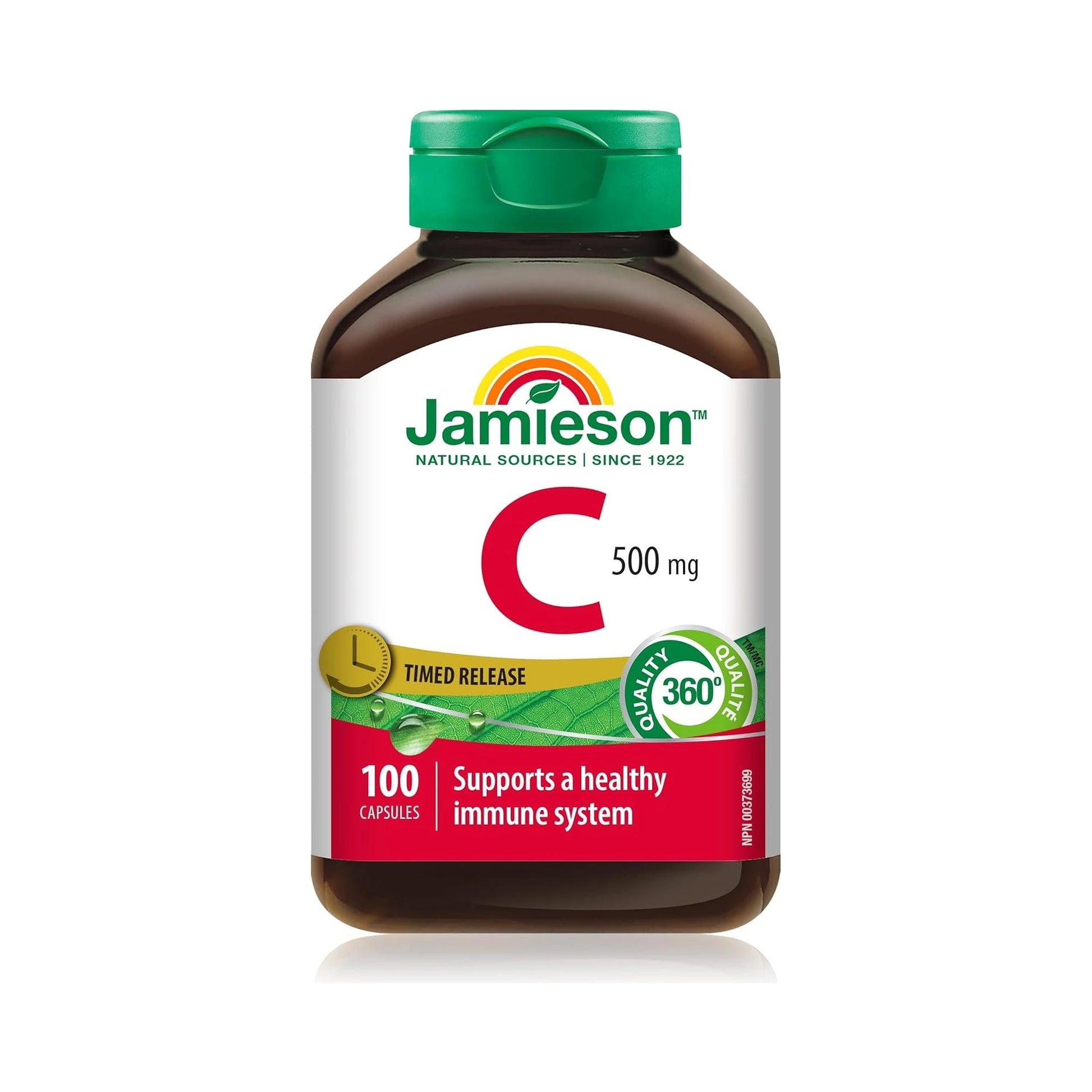 Jamieson Vitamin C 500mg Timed Release 100 Caplets