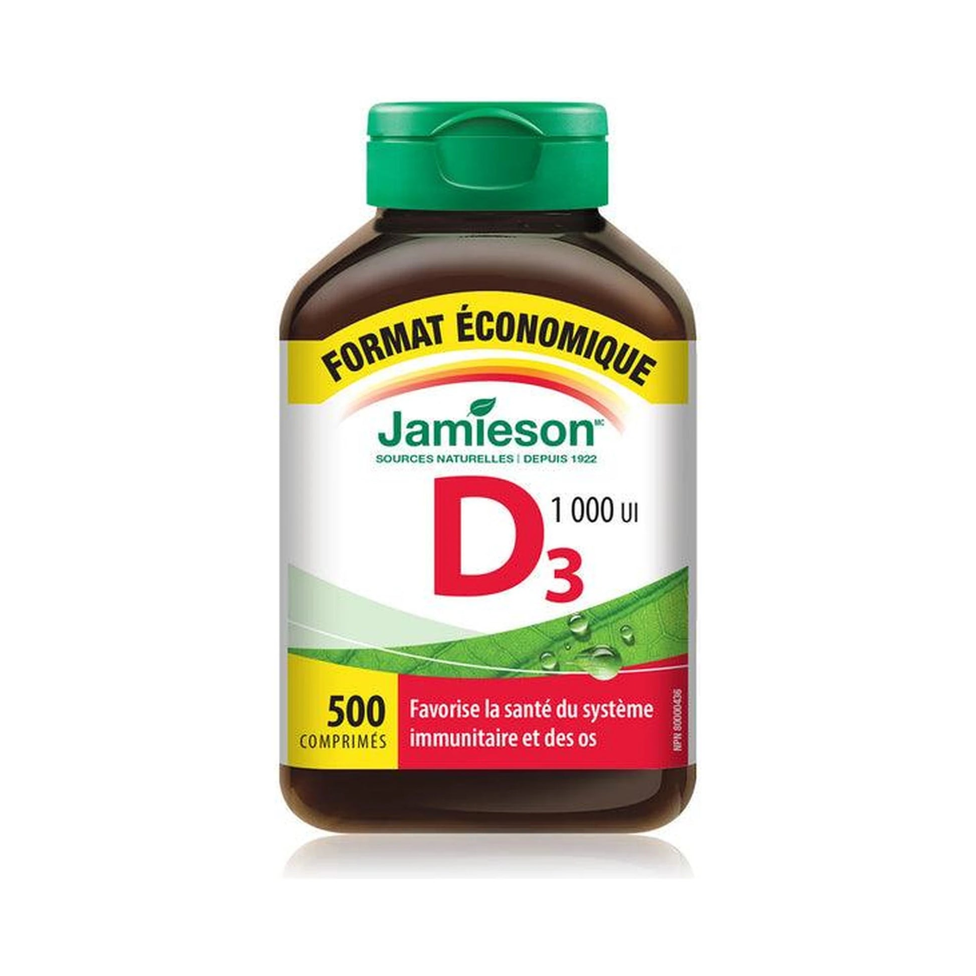 Jamieson Vitamin D3 1000IU VALUE SIZE 500 Tablets