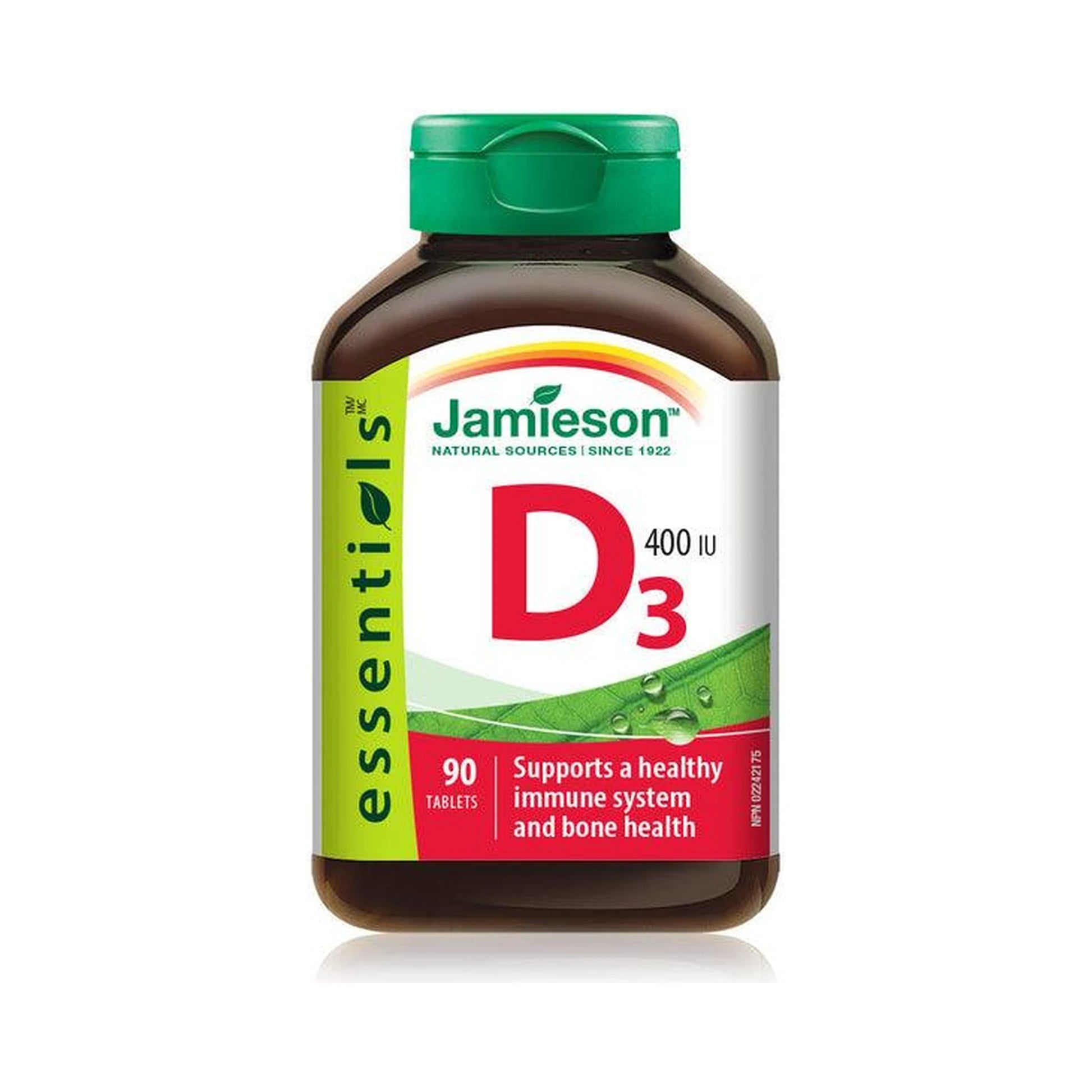 Jamieson Vitamin D3 400IU 90 Tablets
