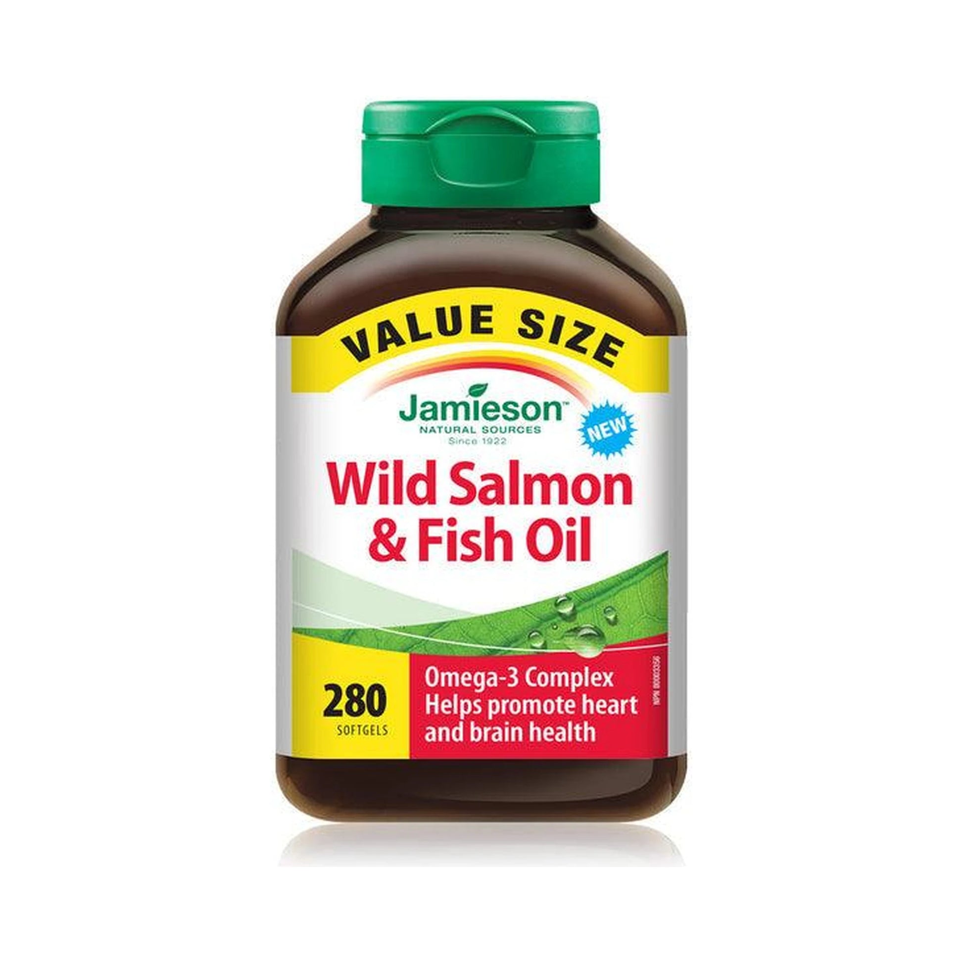 Jamieson Wild Salmon & Fish Oil VALUE SIZE 280 Softgels