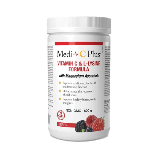 Medi-C Plus Berry with Magnesium Pwd 600g - Wellness Supplement