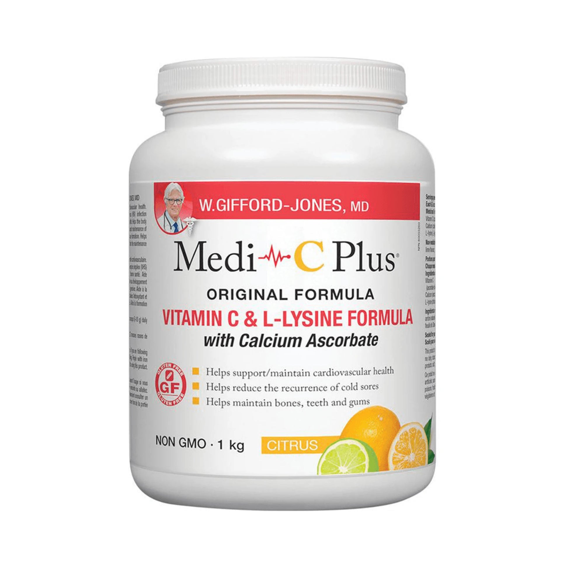Medi-C Plus Citrus with Calcium Pwd 1KG - Wellness Supplement