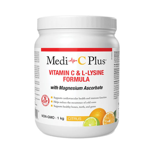 Medi-C Plus Citrus with Magnesium Pwd 1KG - Wellness Supplement