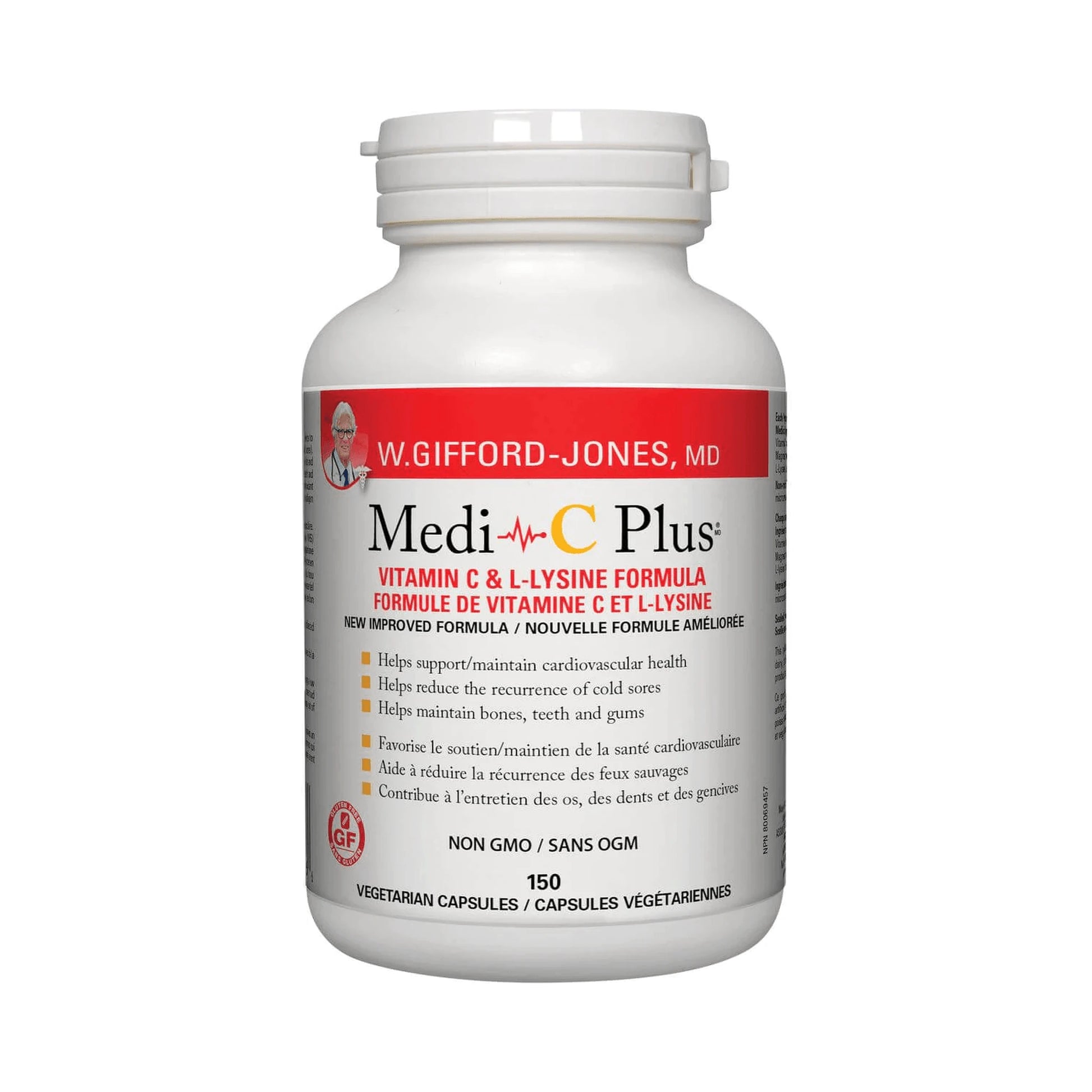 Medi-C Plus with Calcium 150 Veg Capsules - Wellness Supplement