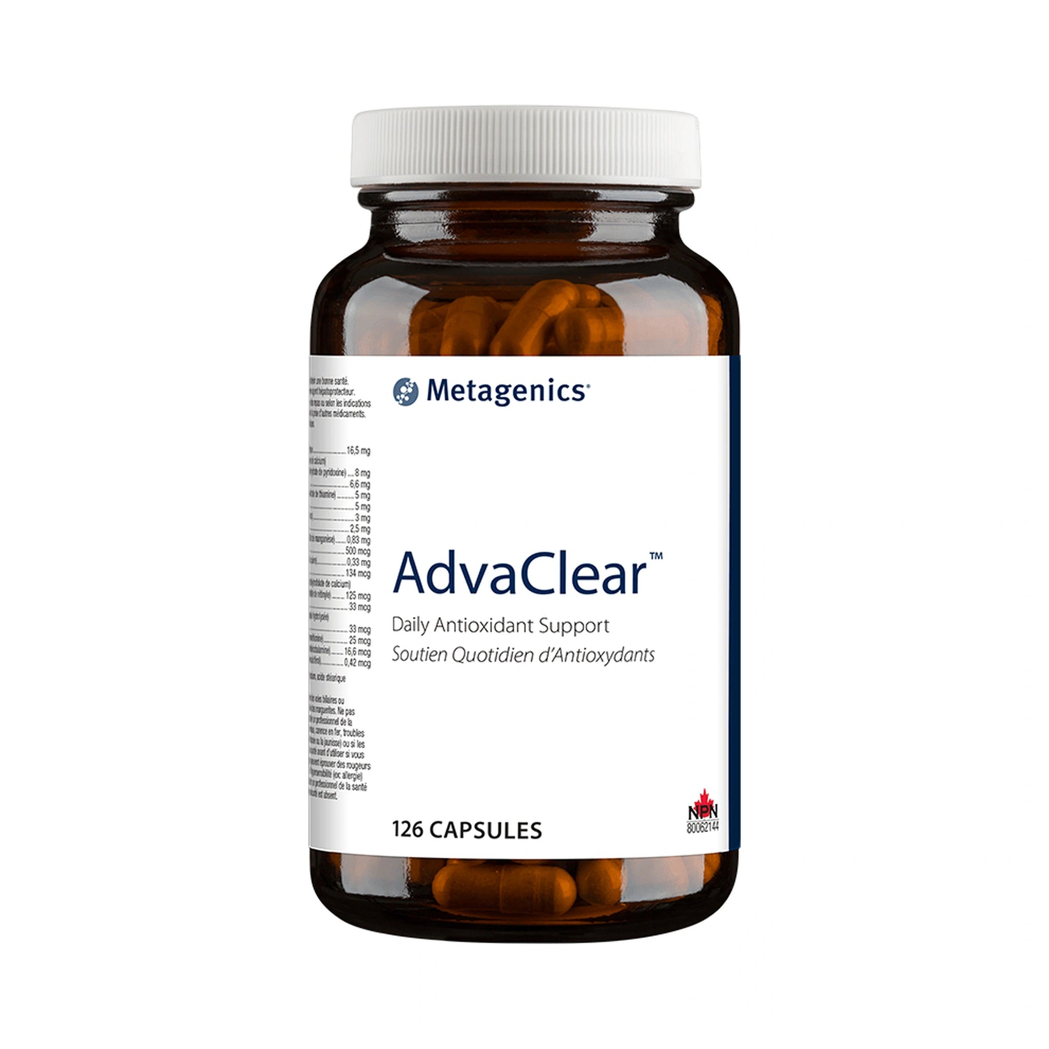 Metagenics AdvaClear 126 Capsules – Wellness Supplement