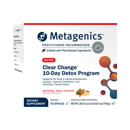 Metagenics Clear Change 10-Day Detox Program Chai 756g
