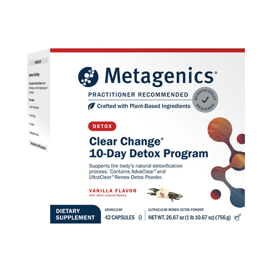 Metagenics Clear Change 10-Day Detox Program Vanilla 756g