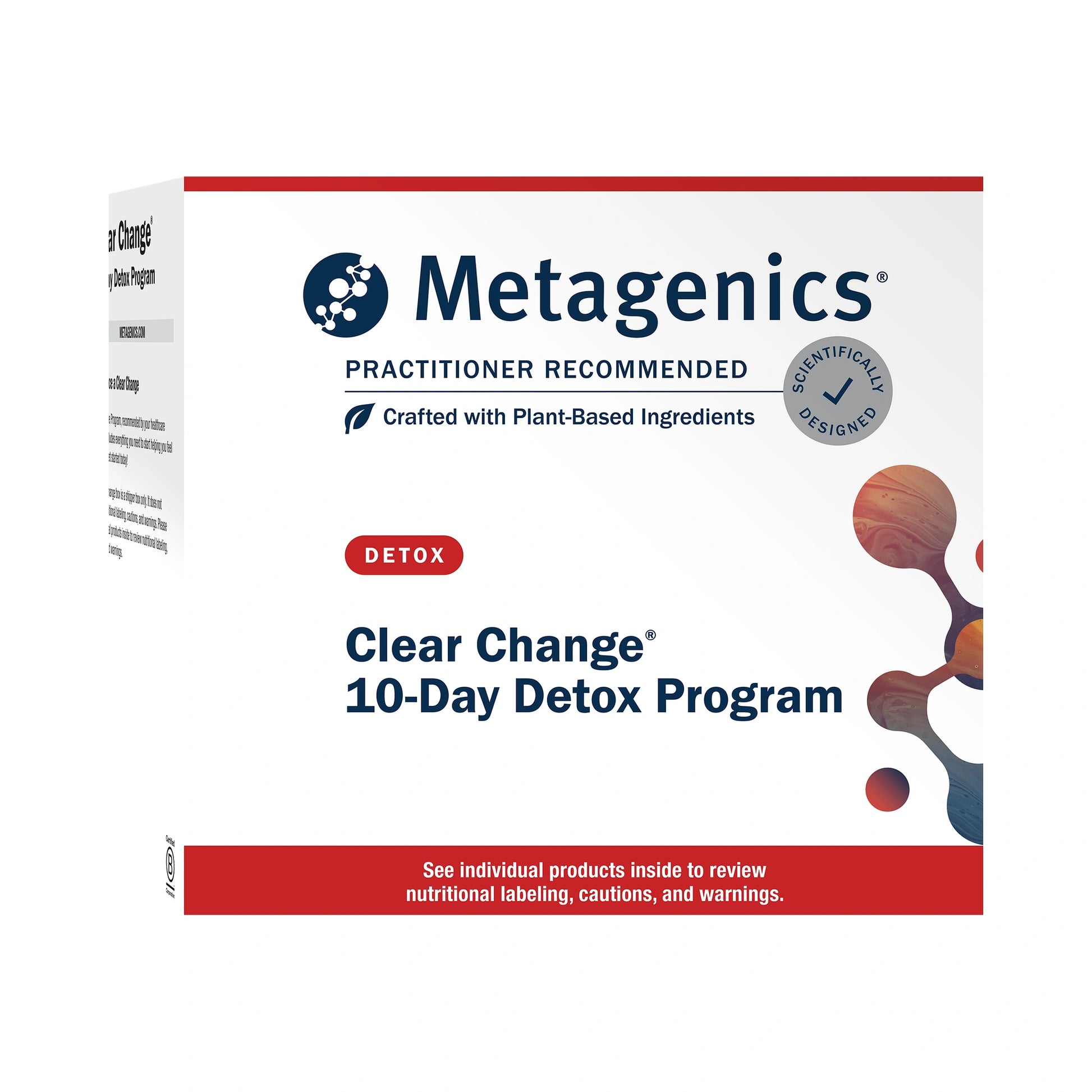 Metagenics Clear Change Plus 10-Day Detox Program Vanilla