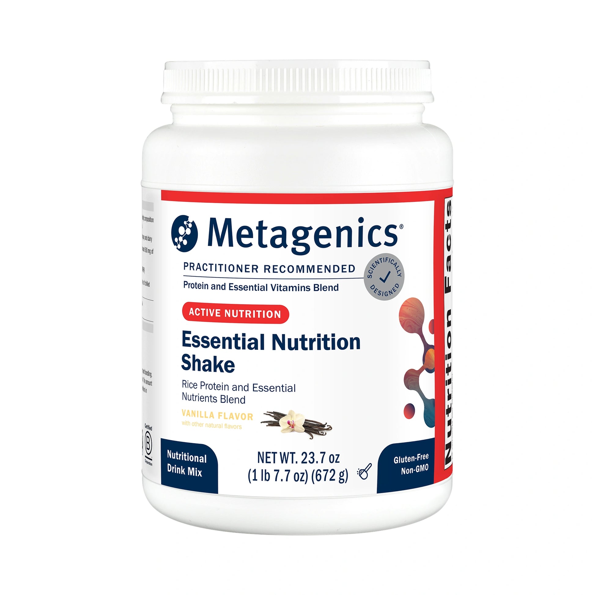 Metagenics Essential Nutrition Shake Vanilla 672g
