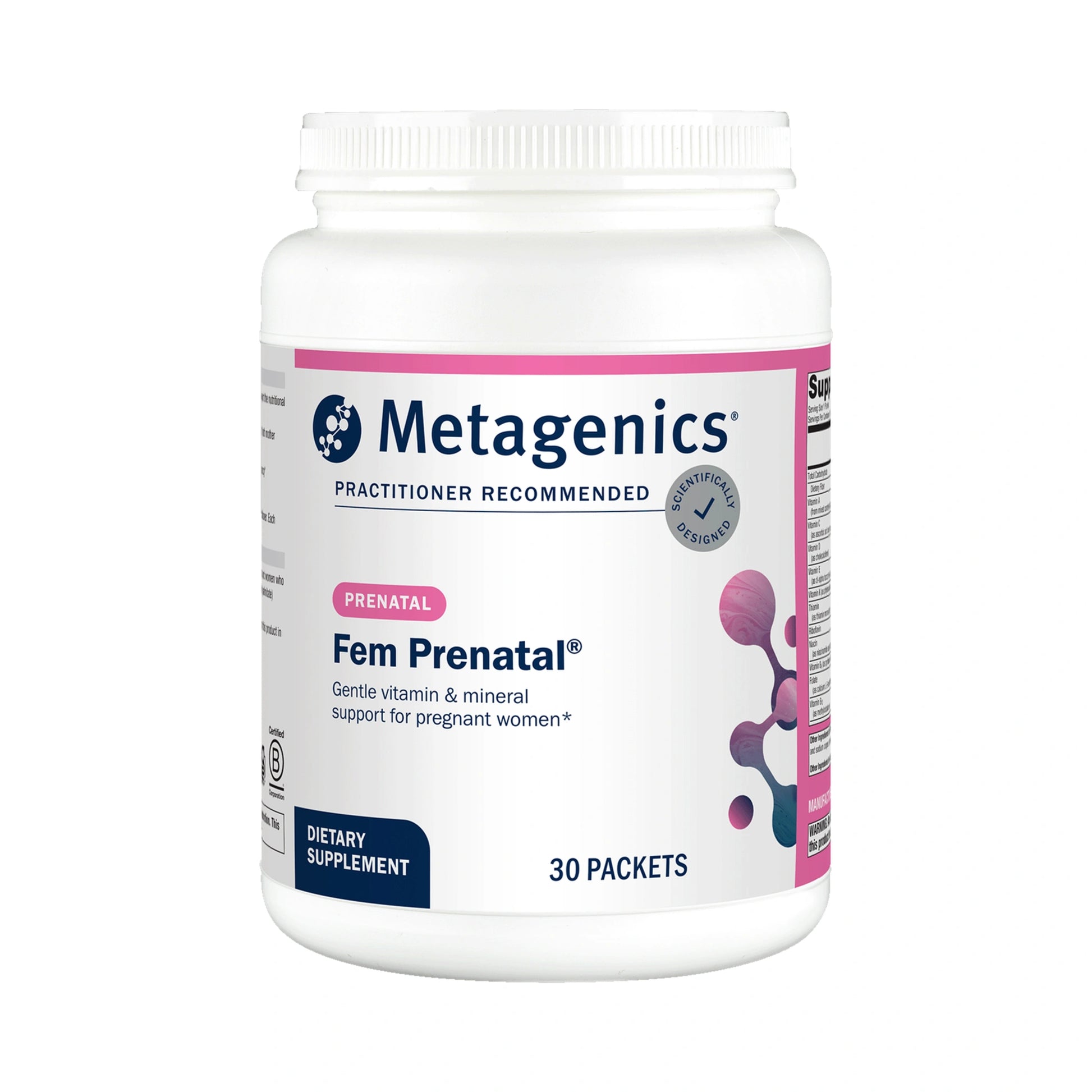 Metagenics Fem Prenatal 30 Packets