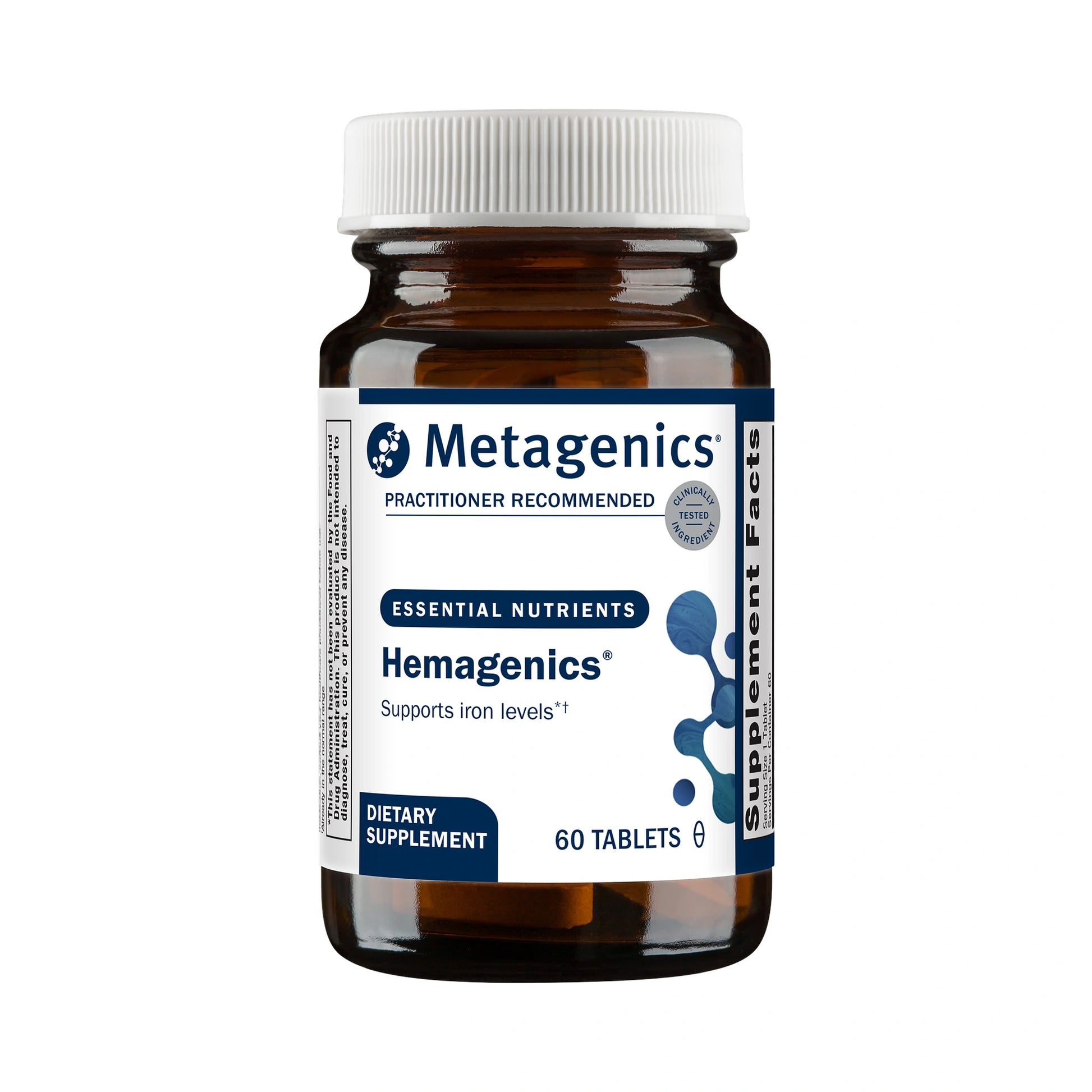 Metagenics Hemagenics 60 Tablets