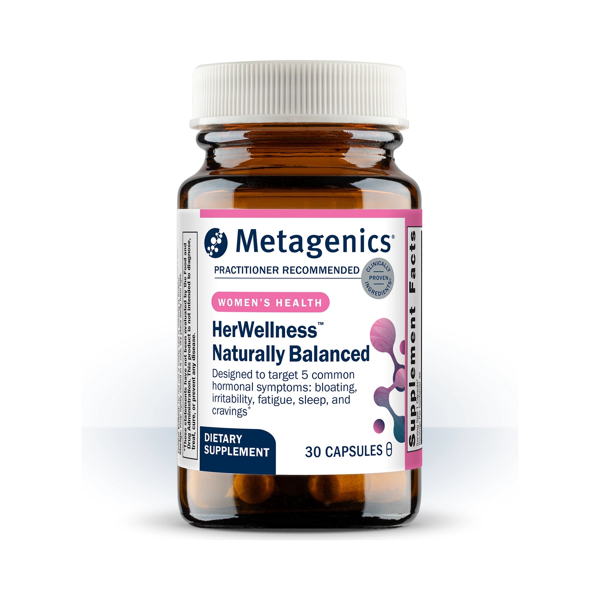 Metagenics HerWellness Naturally Balanced 30 Capsules