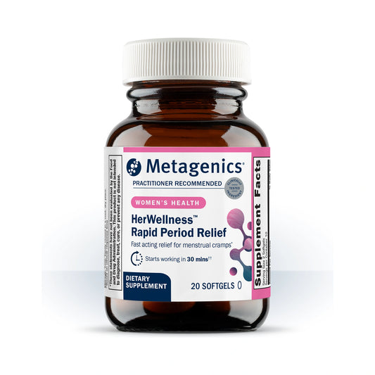 Metagenics HerWellness Rapid Period Relief 20 Softgels