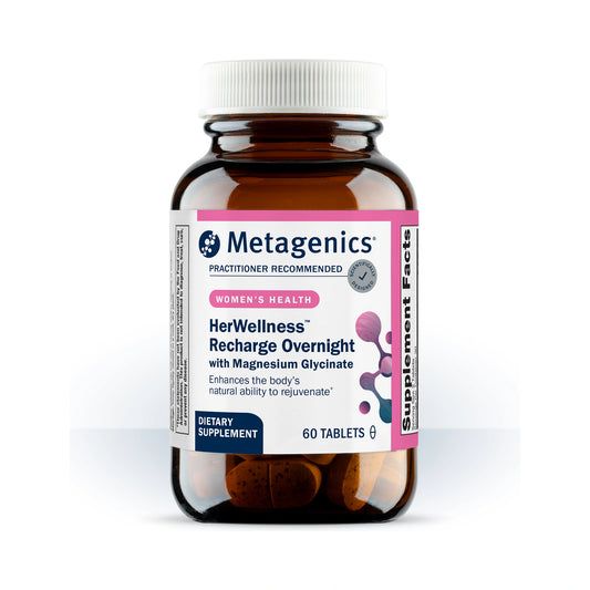 Metagenics HerWellness Recharge Overnight 60 Tablets